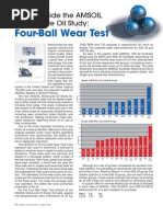 4 Ball Bearing Test