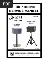 Leslie 2101 Service Manual