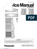 Manual Panasonic CU-C12KKV-7 PDF