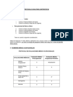 Protocolo para Contratistas - 2014