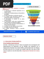 Introducción, La Realidad Problemática