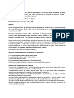 La Revolución Industrial Fue Un Movimiento Tecnológico y Científico Que Permitió Al Ser Humano Entrar en Posesión de Nuevos Medios y Elementos