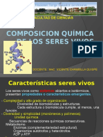 Composicion Quimica de Los Seres Vivos