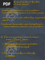 Core Population Pre History