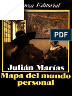 Mapa Del Mundo Personal - Julian Marias