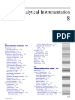 Analytical Instrumentation: 8.1 Analyzer Application and Selection 1144