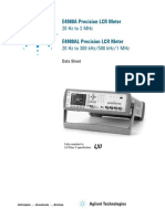 Agilent E4980A Precision LCR Meter - 5989-4435EN PDF