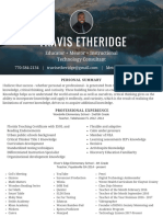 Travis Etheridge Resume