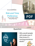 Risk and Time Preference