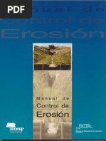 Manual de Control de Erosion - Conaf PDF