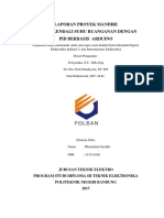 Sistem Kendali Suhu Ruangan Dengan PID Berbasis Arduino - POLBAN