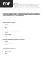 Test de Inteligencia Emocional PDF