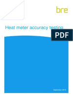 Heat Meter Accuracy Testing Report