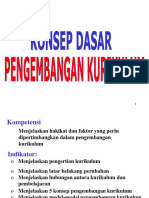 Konsep Pengembangan Kurikulum