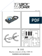 Manual Avr Leroy Somer Mod. R 181 - en