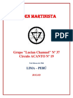 Circulo Acanto 19 Instruccion Asociado Martinista