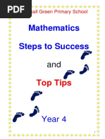 Yr4 Steps To Success and Top Tips