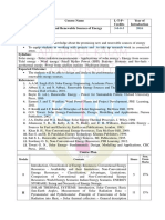 EE367 New and Renewable Energy Sources