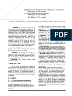 Formatos y Guia para Publicacion de Articulos Academicos y Cientificos