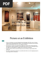 Pictures of Exhibition - Analysis