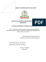 Efecto de La Sustitución Parcial y Total de Azúcar Por Edulcorantes Artificiales 