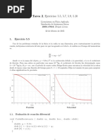 Simulación de Caida Libre