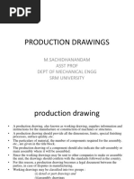 Production or Working Drawings