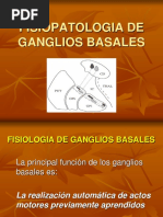 Fisiopatología Ganglios Basales