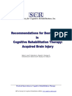 EditedRecsBestPracinCognRehabi PDF