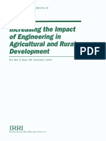 Increasing The Impact of Engineering in Agricultural and Rural Development