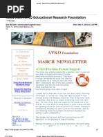 AVKO Newsletter 2010-03-03