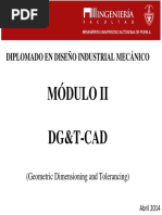 GD&T Modulo 2 - Diplomado 2014 Buap