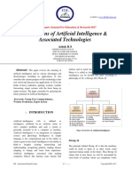 Applications of Artificial Intelligence & Associated Technologies