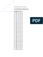 GS Paper I AEE Official Key PDF