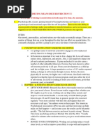 Dieting Means Diet Restriction !!!! Every Type of Dieting Is Arestriction in Itself, May It Be Time, The Amount