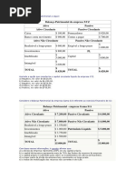 Considere o Balanço Patrimonial A Seguir