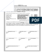 Acta de Terminacion F - 19