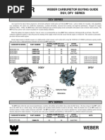 Weber Carb Buyers Guide