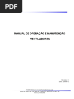 Manual de Operacao e Manutencao Ventiladores Revc