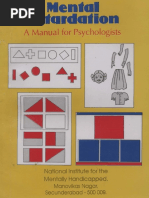 A Manual For Psychologists PDF