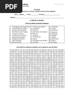 Sopa de Letras