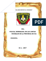 Trabajo de Junta Vecinales PNP