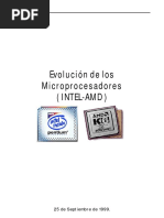 Evolucion de Los Microprocesadores PDF