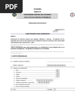 Ejemplo Encuesta para Spss