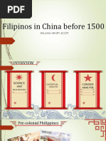 Filipinos in China Before 1500