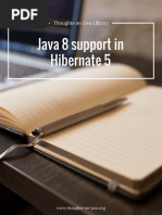 Java 8 Support in Hibernate 5 - Thoughts On Java Library