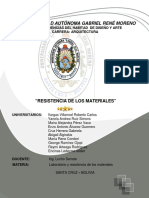 Informe Resistencia de Materiales