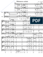 Habanera Salada (Satb PDF