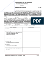 P2 105 Agency Home Office and Branch Accounting Key Answers