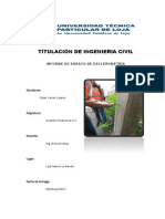 Informe de Esclerometría